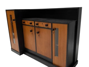 Oak Modernist Art Deco Sideboard or Credenza by Cor Alons, 1927